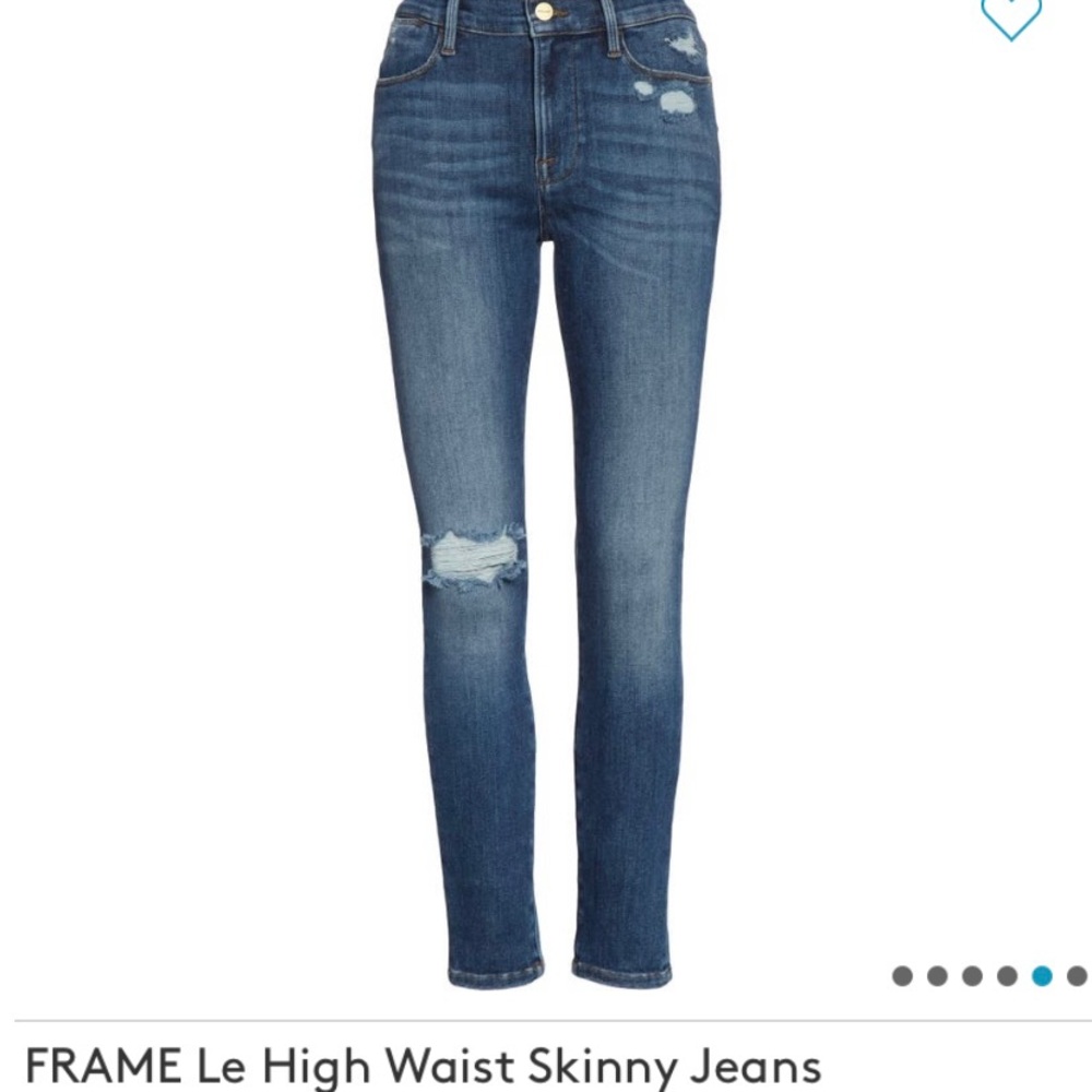 NWT FRAME High Waist Skinny Jean